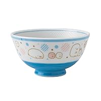 Asahi Koyo SG21-01 Sumikko Gurashi Rice Bowl, Dot, Light Blue, Diameter 4.3 x Height 2.4 inches (11 x 6 cm)