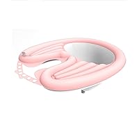 Portable Inflatable Washbasin, Suitable for The Disabled, Pregnant Women, The Elderly, Children, Shampoo and Hair Care Pink