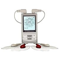 Santamedical Tens Unit Electronic Pulse Massager with Rechargeable Battery