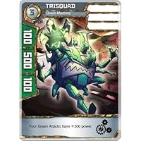 Trisquad - Green Machine - Redakai Base Set
