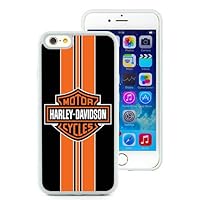 Iphone 6 TPU Case,Harleydavidson Logo 14 White Shell Case for Iphone 6S 4.7 Inches