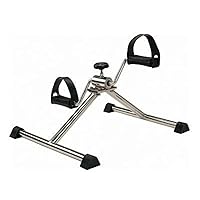 Grafco Pedal Floor Exerciser - Fully Assembled, Mini Stationary Pedal Exerciser Under Desk Bike, Arm/Leg Workout Equipment, GF1965-1