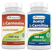L-Carnosine 500 mg & Acetyl L-Carnitine 500 Mg