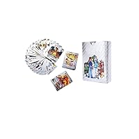 Playing Cards l 55 PCS Silver Foil Card Assorted Cards TCG Deck Box - V Series Cards Vmax GX Rare Golden Cards and Common-Rare Mystery Card…