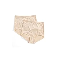 Bali Women's Firm-Control Shapewear Brief Pack, Shaping Brief with Tummy Control, 2-Pack