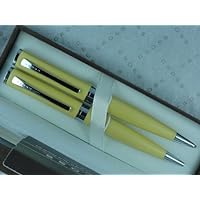 Cross Limited Edition Elite Sage Pearlescent Golden Yellow Pen Pencil Set