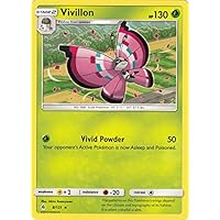 Vivillion - 8/131 - Rare - Forbidden Light