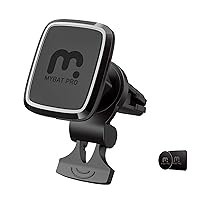 MyBat Pro Universal Vent Magnetic Mount,Magnetic Phone Holder for Car, [Easily Install] Car Phone Holder Mount [4 INTERGRATED Suction Magnets] Compatible with All Smartphones