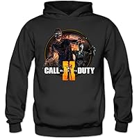 Stylish Black Ops II D o c k Icon Zombie Style Hooded Sweatshirt