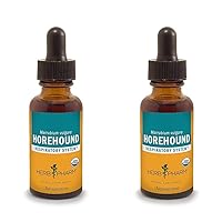 Herb Pharm Horehound Liquid Extract for Respiratory System Support - 1 Ounce (Pack of 2)