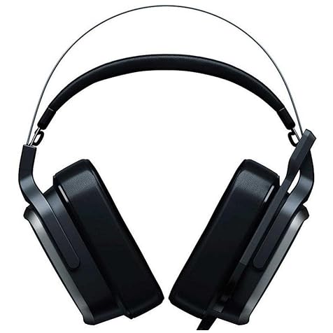 Razer Tiamat 7.1 v2 Gaming Headset: Dual Subwoofers - Audio Control Unit - Rotatable Boom Mic - Works with PC - Classic Black