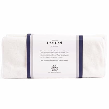 Topponcino Pee Pad by The Topponcino Company | Pack of 2 | Keep Your Topponcino Clean and Dry | 100% Waterproof | Machine-Washable