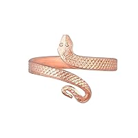 Consecrated Copper Snake Ring Tamba Snake Ring Art & Tarrot Isha Rings 1 pcs