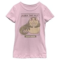 STAR WARS Cute Jabba Girls Short Sleeve Tee Shirt