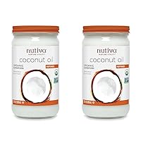 Nutiva Refined Coconut Oil, 23 Ounce (Pack of 2)
