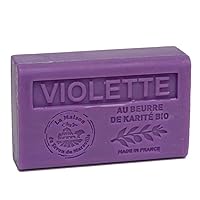 Soap Violet Shea Butter 125 g - Maison du Savon de Marseille