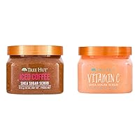 Sugar Scrubs - Iced Coffee & Vitamin C Exfoliating Body Scrubs, 18 oz Each