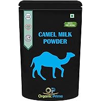 Organic Prime Camel Milk Powder | Freeze Dried, Gluten Free, No Additives, No Preservatives - 100 GM by Organic PrimeF