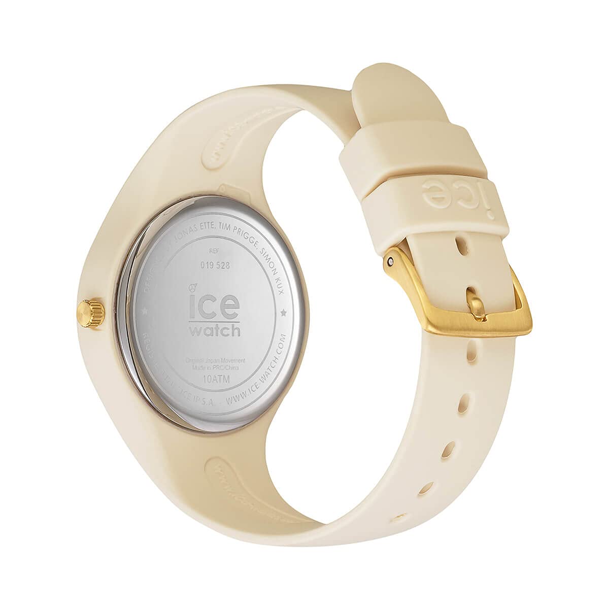 Ice-Watch - ICE glam brushed Almond skin - Women's wristwatch with silicon strap