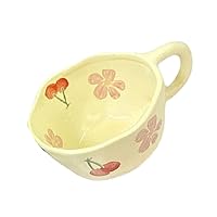Breakfast Mug Artistic Cup Ceramic Cup Easy To Clean Coffee Mug Ceramic Material Drinking Cups For Beverage Drink Breakfast Mug