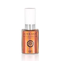 Metallic marble ink for nails by Joya Mia Metallic Marble Chrome Ink effect use marbelizer to get marble effect use over top matte or top gloss shiny for different marble effects (MBM-2)