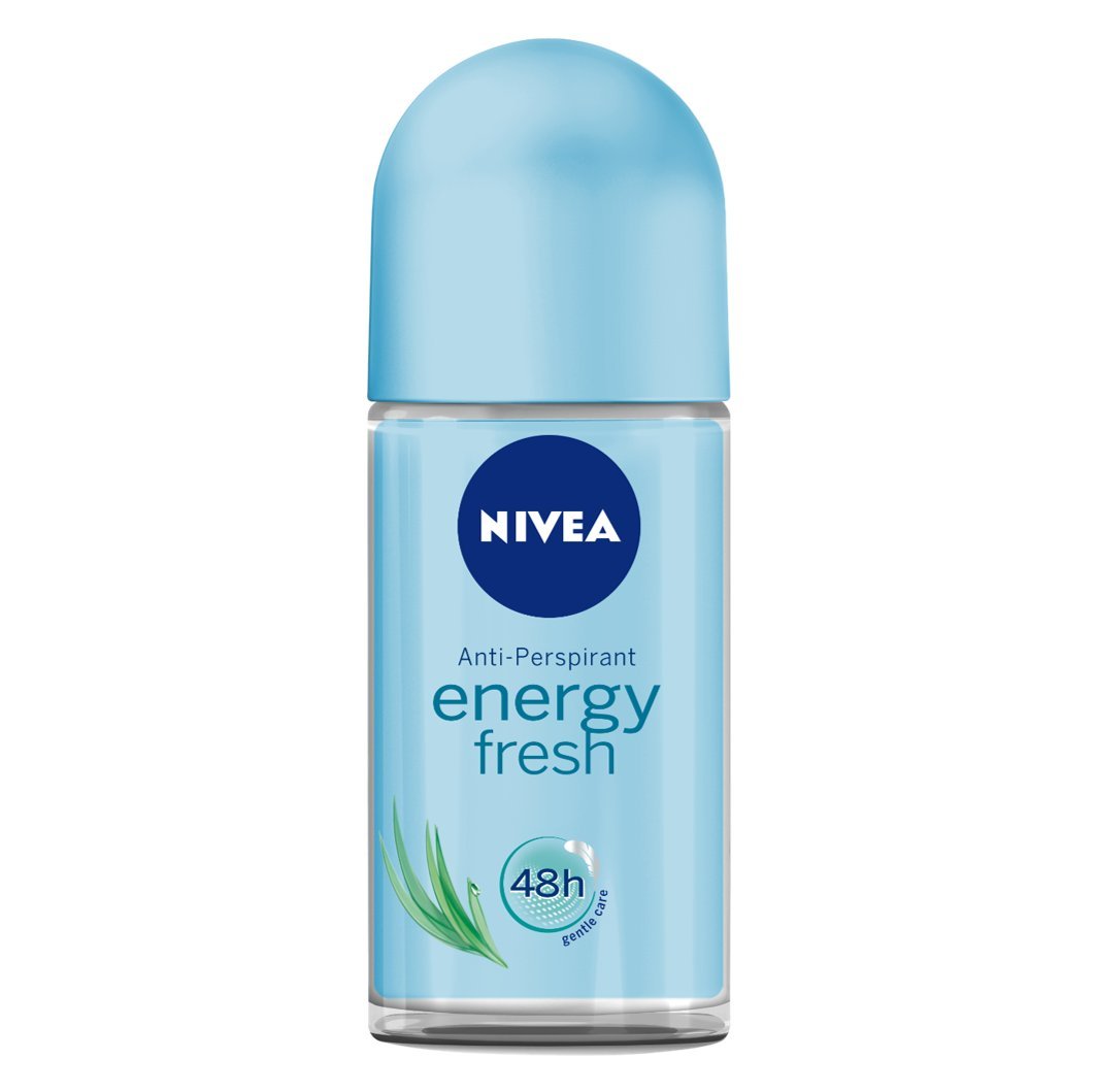 Nivea Energy Fresh Deodorant Roll-On, 1.7 Fluid Ounce