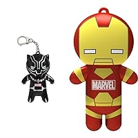 Lip Smacker Marvel, keychain, lip balm for kids - Black Panther & Iron Man