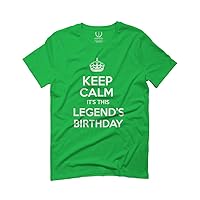 VICES AND VIRTUES Keep Calm It's This LEGEND'S Birthday The Best Gift for Men T Shirt