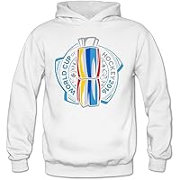 2016 World Cup Of Hockey Hooded Hoodie Sweatshirt White