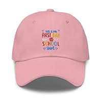 This is My First Day of School Shirt Back to School Robin Dad Cap