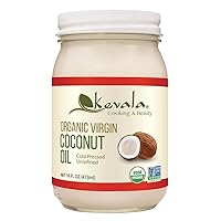 Kevala Organic Raw Coconut Oil, 16 Ounce