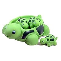 Playmaker Toys Rubber Turtle Family Bathtub Toy Pals Also A Great Pet Dog Chew Toy