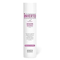Inverto Instant Weekly Keratin Treatment Replenisher Nourishing Complex of Argan Oil and Amino Acids Collagen Smooth Soft Frizz Free Shiny Hair with Thermal Protector