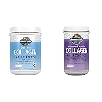 Grass Fed & Marine Collagen Peptides Powder Bundle - Unflavored Hydrolyzed Protein for Skin, Hair, Nails, Joints - 28 & 12 Servings