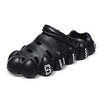 Men's and Women's Sports Runner Slippers Casual Beach Shoes Fashion Sandals and Slippers Trendy Clogs Waders Couples Shoes Outdoor Massage Bubble Cotton Slippers