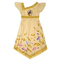 Disney Girls' Princess Fantasy Gown Nightgown, POCAHONTAS, 8