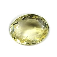 8X7 To16X12 MM Natural Citrine Stone Yellow Oval Shape Loose Gemstone for Jewelry Making