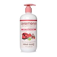 Little Twig Detangling Conditioner, Natural Conditioner with Plant Derived Formula, Hair Conditioner with Essential Oils and Extracts, Suitable for Whole Family, Berry Pomegranate, 17 fl oz.