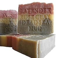 Company French Lavender Aged Artisan Soap with Rose Clay and Dead Sea Mud