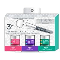 FA1057C 3-Pack Gel Mask Collection with Free Applicator
