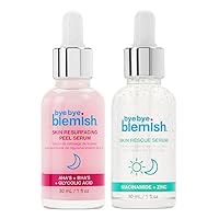 Bye Bye Blemish Skin Resurfacing Peel Serum and Skin Rescue Serum