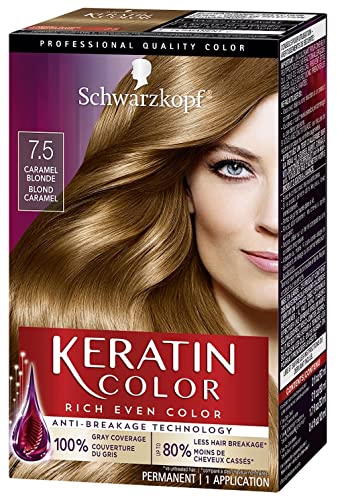 Amazon.com : Schwarzkopf Keratin Color Permanent Hair Color Cream, 1.9 Rich  Caviar : Beauty & Personal Care