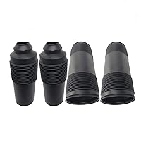 4 Pcs Front Rear R230 Shock Dust Cover Boot fit for Mercedes ABC SL550 SL63 AMG Hydraulic New 2303204513 2303202913