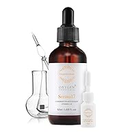 Vitamin C + E Serum with Hyaluronic Acid, Sodium PCA & Vitamin E for Face and Neck | Antioxidant rich, Hydrating, Softening & Brightening Skin Tone Treatment | Age spot correcto
