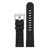 Luminox Men's Dark Grey 24mm Carbon SEAL Series Rubber Watch Band