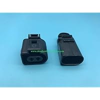 Cables, Adapters & Sockets - 2 Pin 3.5mm Male And Female Auto Temp Sensor Plug Electric Horn Socket Connector 1J0973722 1717692-1 8D0973822 - (Color Name: 5)