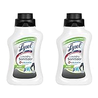 Lysol Sport Laundry Sanitizer Additive, Sanitizing Liquid for Gym Clothes and Activewear, Eliminates Odor Causing Bacteria, 41oz (Pack of 2)