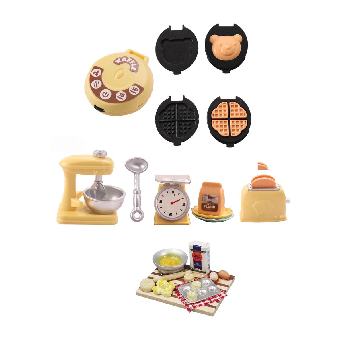 Dollhouse Kitchen Food :12 Decoration Accessories Play Scene