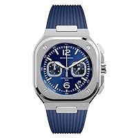TACTO Specht&Sohne Mens Watches Japan VK63 Multi-Functional Quartz Watch Rubber Strap Luminous Sapphire Waterproof Sports Wristwatch