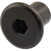 Hillman 57148 Black Oxide Joint Connector Nut, 1/4